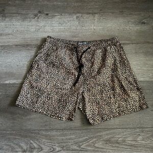 Men’s Cotton On Animal Print Beach Shorts Size Medium
